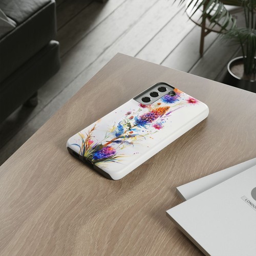 For iPhone | Samsung Galaxy | Pixel Phone Case - Abstract Lavender Flower - 第 200/256 張圖片