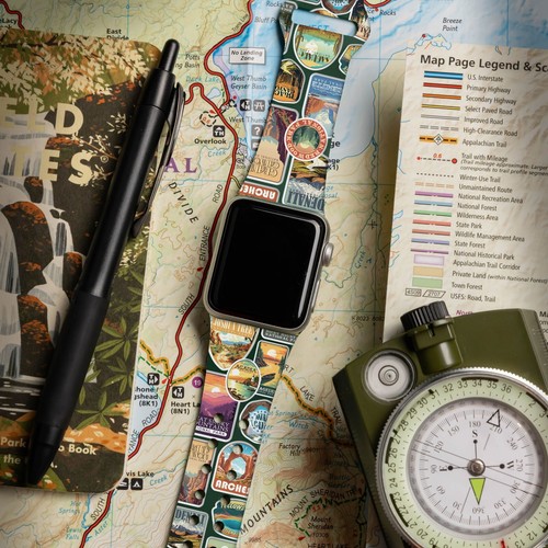 Bracelet de montre HD National Parks compatible avec Apple Watch - Photo 30 sur 31