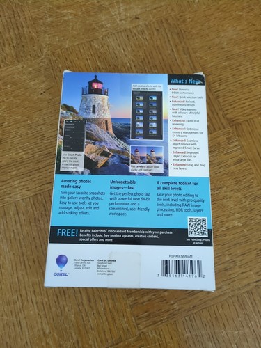 Corel PaintShop Pro X6 PC NEW Rtl Box Photo Editing - Picture 2 of 4