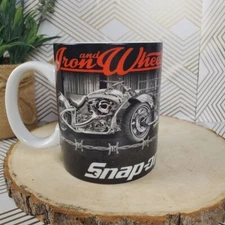 Snap-On Choko Authentics Ltd Edition “Iron & Wheels” 12oz Porcelain Coffee Mug