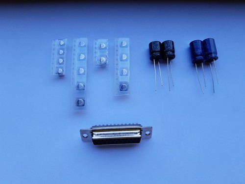Amiga 500 500+ 600 1200 2000 3000 4000 CD32 PSU recap kit capacitor DB23 female - Picture 9 of 28