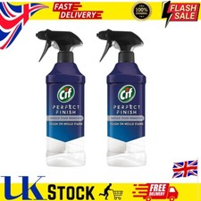 CIF Perfect Finish Mould Stain Removal Spray, 2 Packs of 435ml 9.02 per litre