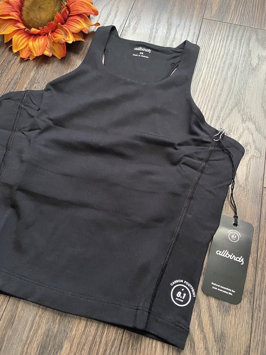 ?ALLBIRDS?BLACK Natural Run Form Tank Top NWT | X-SMALL | | eBay