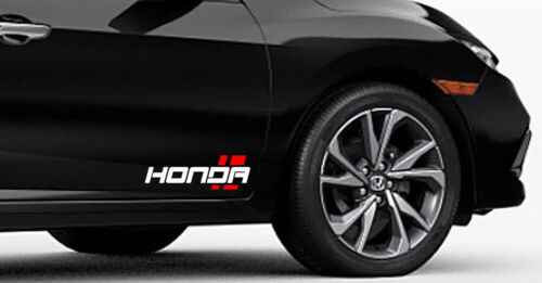 (X2) Calcomanía HONDA Marcas HASH HONDA Accord Civic Turbo Tipo S R JDM Pegatinas Rayas - Imagen 6 de 9