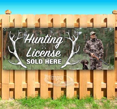 HUNTING SUPPLIES Advertising Vinyl Banner Flag Sign Many Sizes USA HUNTING SUPPLIES Advertising Vinyl Banner Flag Sign Many Sizes USA