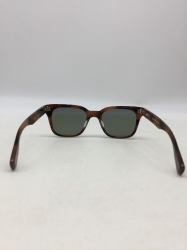 SALT Lopez Cognac Sunglasses 51-21-148 Green Polarized Lens - Picture 5 of 11