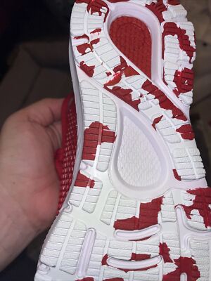 Under Armour HOVR Sonic 4 x University of Wisconsin Red White shoes men size 10 Women main image 4