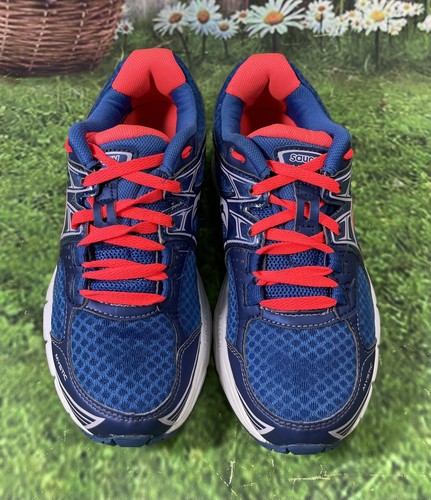 Zapatos para correr Saucony talla 5.5 para mujer místicos azules rosa S15248-2 - Imagen 4 de 12