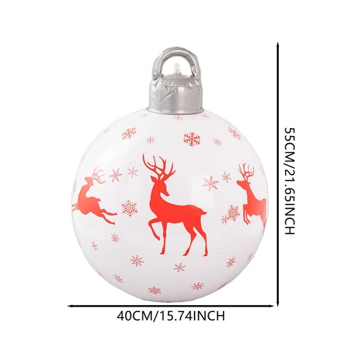 NEW Christmas Gifts Inflatable Ball Home Decoration Outdoor Christmas Balls Xmas - Picture 7 of 23
