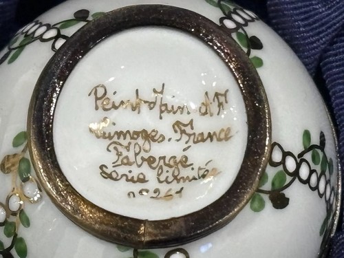 Faberage Collection Palace Egg COA - Picture 4 of 13