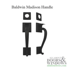 Baldwin Madison Handle with (5015) Handle in Oil Rubbed Bronze
