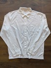 Sunspel Riviera White Longsleeve Shirt - L