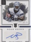 2017 Panini Impeccable Noah Brown #149