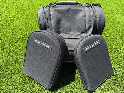 Kuryakyn Tombstone Motorcycle Harley Seat and Back Rest Pad /Bag +2 Fathers Day - Picture 2 of 17