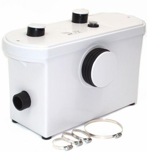 2 Stck Schmutzwasseranlage P600 KLEIN HEBEANLAGE WC Abwasserpumpe 55468 Toilette - Bild 2 von 6