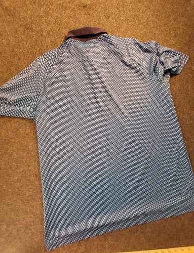 Callaway Opti-Dry Golf Polo Dorchester Course Shirt Mens L All Over Print - Picture 8 of 11