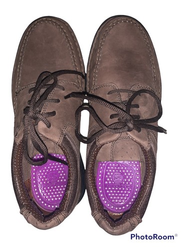 Scarpe eleganti Oxford stringate in camoscio marrone Nunn Bush da uomo taglia 10,5 nuove senza etichette - Foto 9 di 10