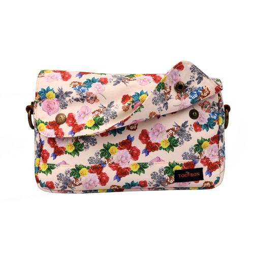 TOURBON Mujeres Parrillas Bolsos de Hombro Compras Bandolera Viaje Teléfono Bolsa para Regalo - Imagen 18 de 24