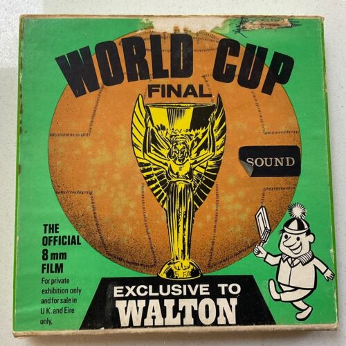 VINTAGE - WALTON 8MM FILM 1966 WORLD CUP FINAL - WITH SOUND ! - Photo 1/2