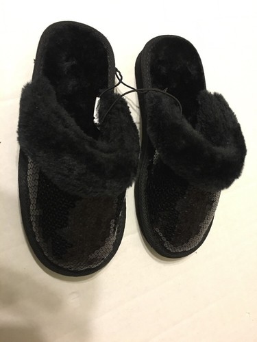 Zapatos con zapatillas para niñas pequeños 12 negros - Imagen 2 de 5