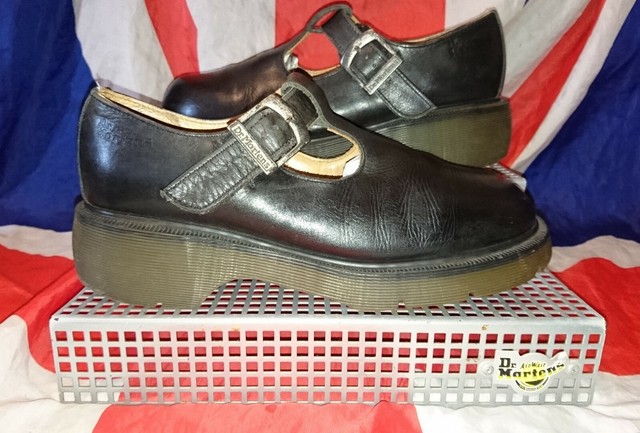 doc martens t bar shoes