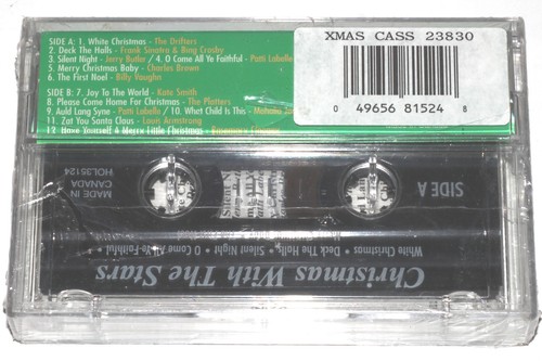 Christmas With The Stars Platters Drifters Sinatra (Cassette Tape) NEW SEALED - Picture 2 of 4