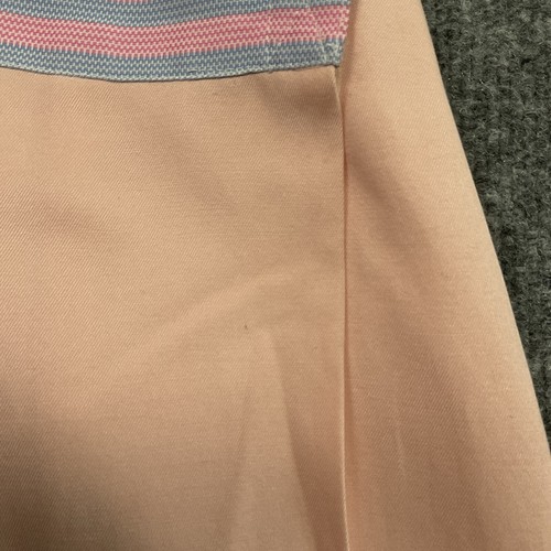 J. McLaughlin Skirt Womens Size 12 Pink Silk Cotton Hook&Loop Lined - Picture 10 of 12