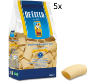 5X De Cecco 100% Italienisch Pasta Paccheri Rigati N° 130 Nudeln 500G