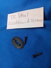 T/C  Escutcheon w/Screws Thompson Center RENEGADE VINTAGE GUN PARTS MUZZLELOADER
