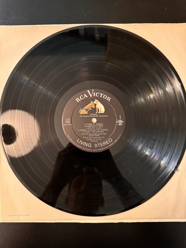 Exodus Original Soundtrack Ernest Gold 1961 LSO1058 LP Vinyl VG+ - Picture 4 of 7