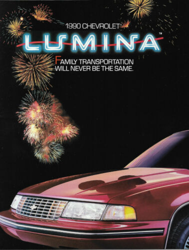 Automobile Brochure 1990 Lumina Family