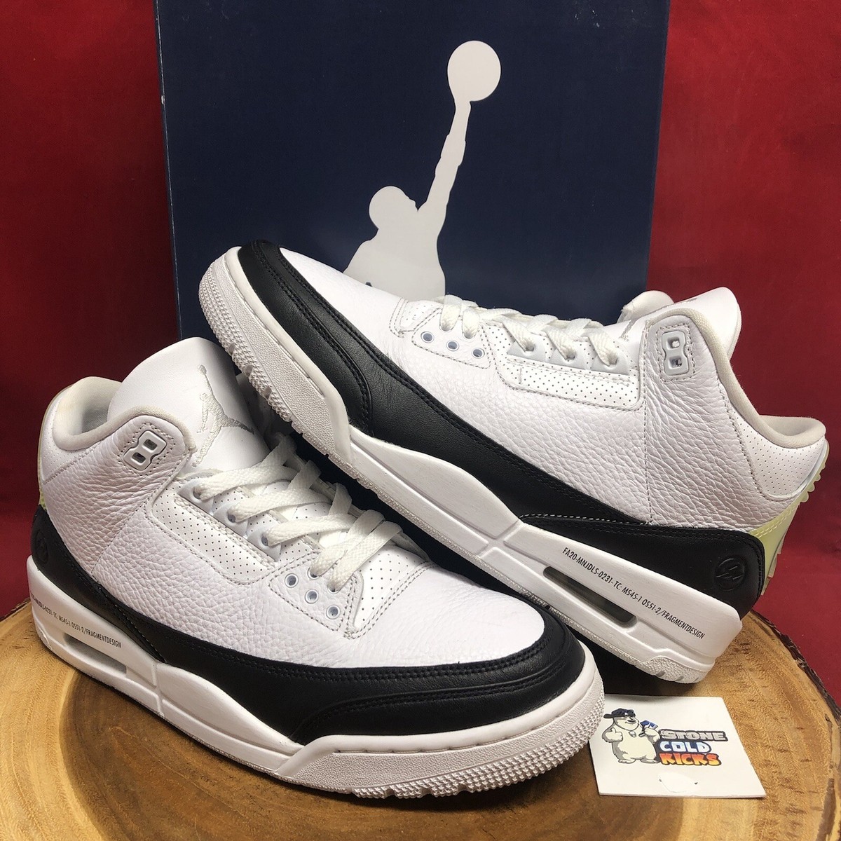 FRAGMENT×NIKE AIR JORDAN 3 RETRO sneaker DA3595-100 ナイキ Nike Air Jordan 3 III Retro SP x Fragment Design White