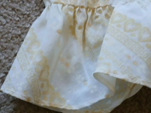VTG CAROL EVANS JCPENNEY GIRLS WHITE/YELLOW FLORAL DRESS SIZE 8 COUNTRY UGC - Picture 7 of 22