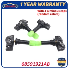 68591921AB For Dodge Ram 3500 Jeep Grand Cherokee 4PCS TPMS Tire Pressure Sensor