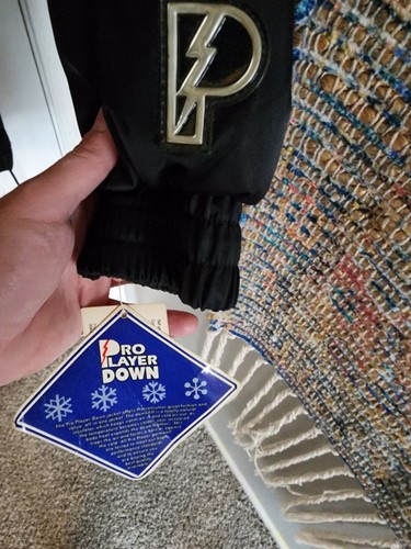 Giacca Puffer Nuova Vintage Autentica Pro Player NFL Philadelphia Eagles Taglia L - Foto 3 di 6