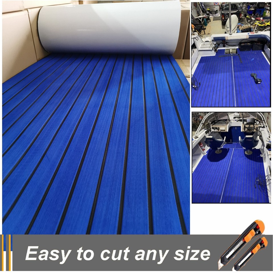 HEROES Anti-UV Marine Deck Selbstklebender Synthetischer Teakholz Gebürsteter Ou
