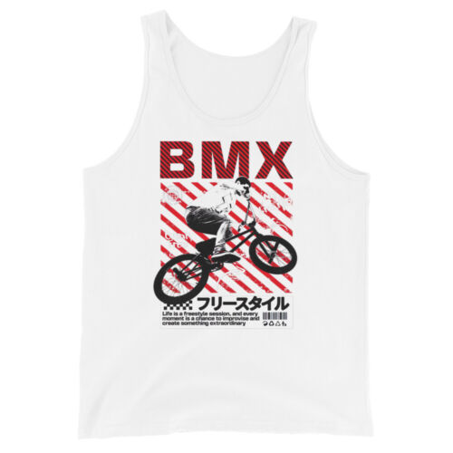 No Limits BMX Freestyle Tank Top | Break Free Urban Graphic Tee - Bild 20 von 20