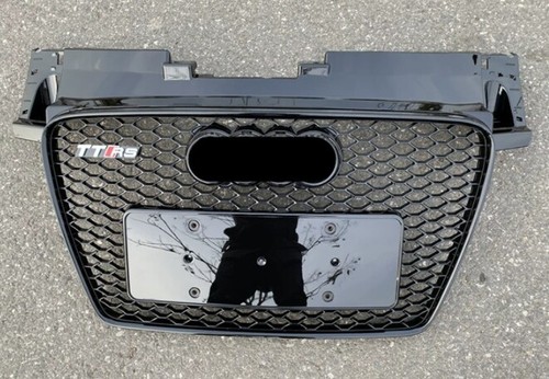 Parrilla de malla para parachoques delantero negra 2008 2009-2014 para AUDI TT TTRS 8J - Imagen 5 de 6