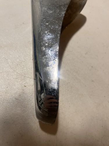 1947-1949 Studebaker Champion Chrome Tail Light Housing Assembly Red Lens OEM 48 - Picture 13 of 16