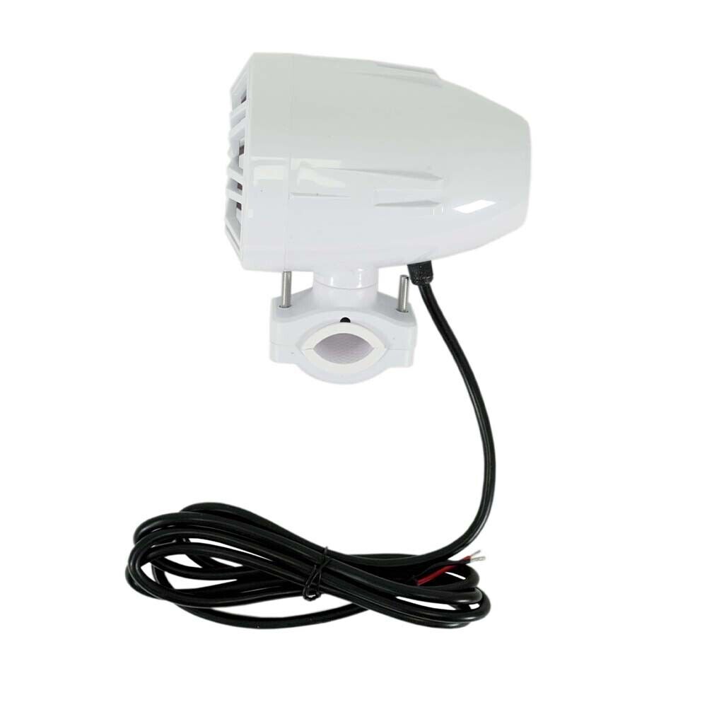 White 3.5" Waterproof Bluetooth Speakers for Powersports, Watercrafts, ATVs - Picture 6 of 6