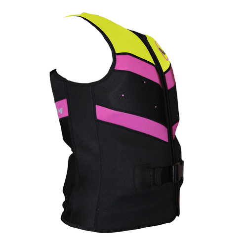 Wing DIVINE L50s Vest Jacket Buoyancy Yellow Black Purple Size Womens 12 - Picture 3 of 4