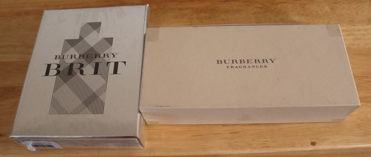 2 BURBERRY COLOGNE 4 PIECE TRAVEL SET FOR MEN .17 OZ BRIT RHYTHM