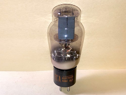 Tube double getter RCA 2A3 1967, test NOS - Photo 3/4