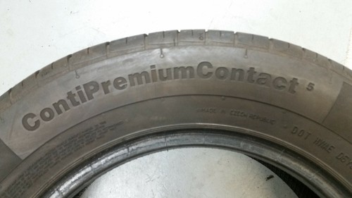 2 x Sommerreifen Continental ContiPremiumContact 5 195/65 R15 91V DOT: 16 - Bild 3 von 6