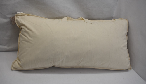 Pacific Coast Feather Heritage Down Organic Cotton Cover Pillow Medium Firm