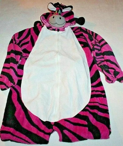 Jay@Play J Animal Wearable Stuffed Animals Full Body Suit Large*New*Purple Zebra - Picture 3 of 3