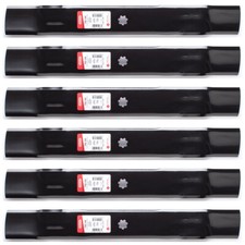 6PK Oregon Mulching Blade for 42" John Deere D100, D110, D120, D130, 102, 105