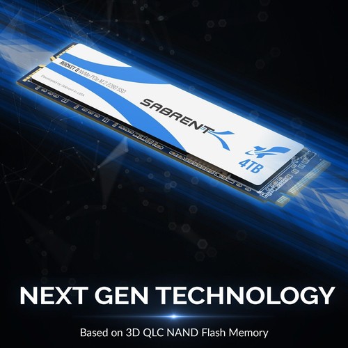Sabrent Rocket Q 4TB NVMe PCIe M.2 2280 Internal SSD High Speed R/W3200/3000MB/s - Afbeelding 8 van 12