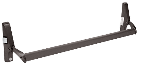 Dark Bronze Cross Bar Panic Exit Device - Left Hand Reverse Bevel Rim - Picture 2 of 2