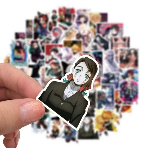 50pcs Demon Slayer Anime Decal Bomb Stickers Laptop Phone Bottle Skateboard Car - Picture 5 of 5